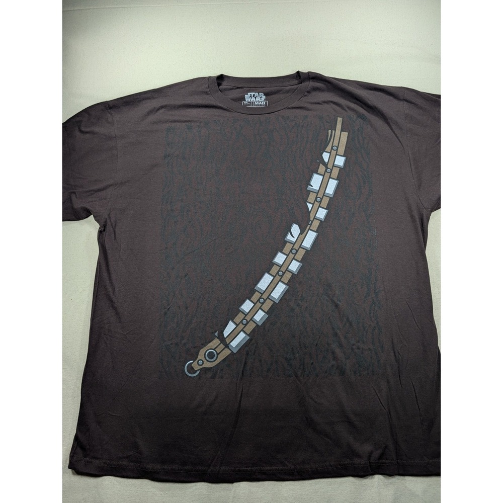 Star Wars 3XL Chewbacca T-Shirt Chewie Bandolier Strap - Halloween Costume - NEW